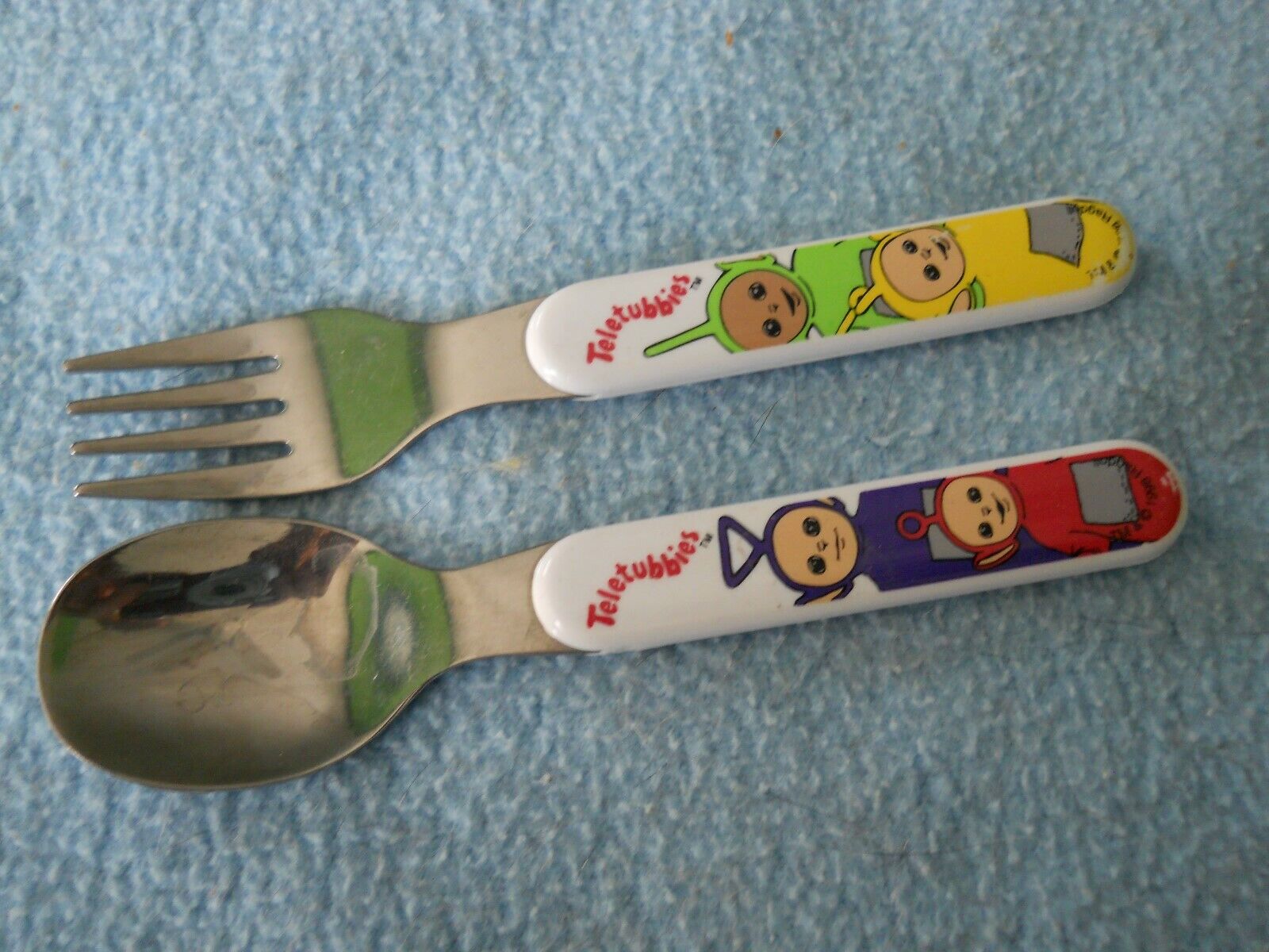 Teletubbies Baby Spoon And Fork  Ships Free