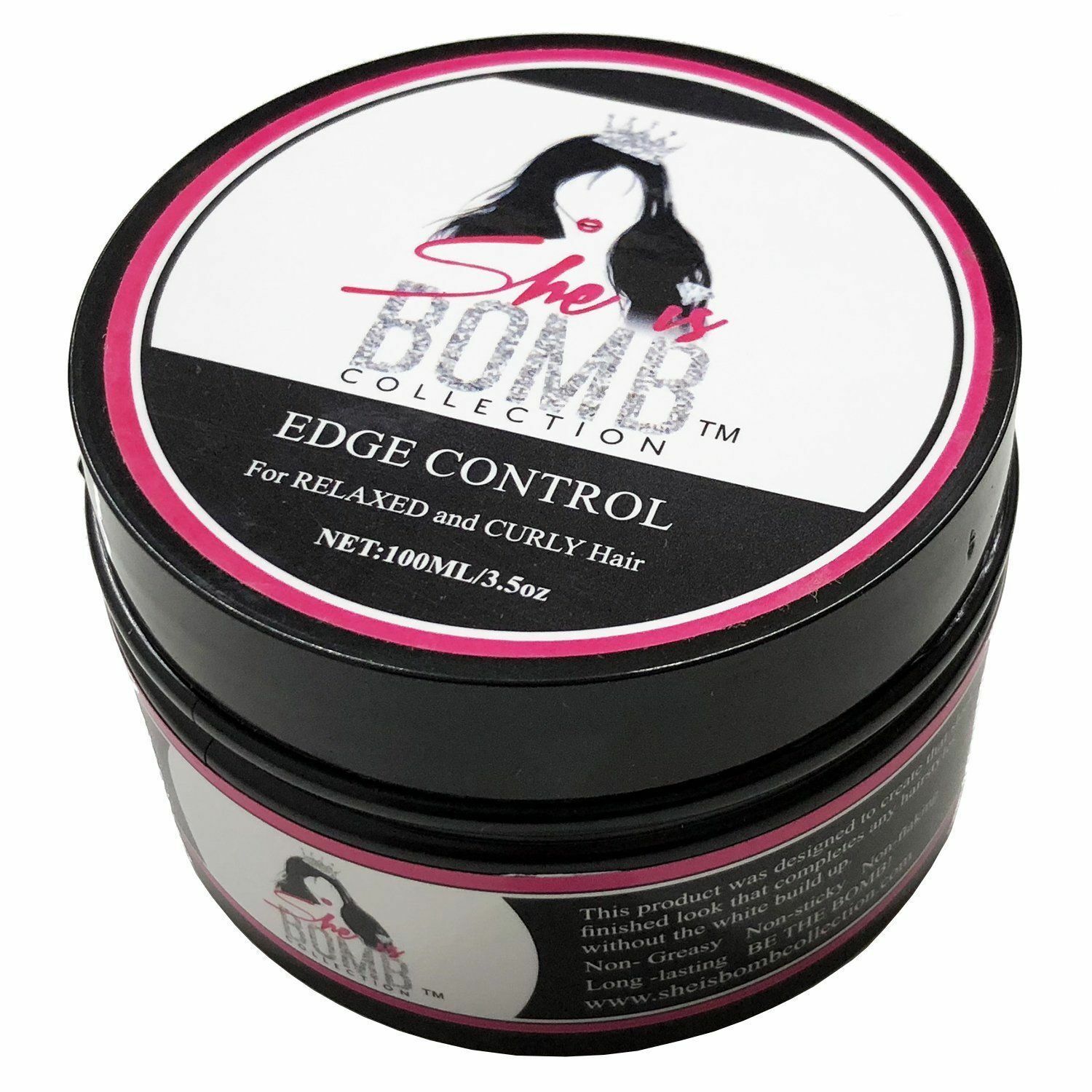 She Is Bomb Collection Edge Control 3.5 Oz. - Free Shipping !!!