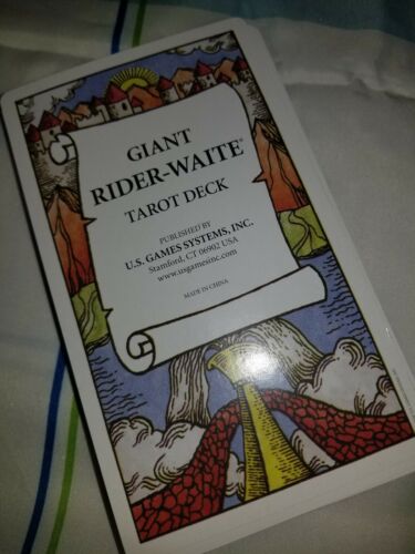 Single Replacement Card Giant Rider-waite  Excellent Condition!!! Tarot